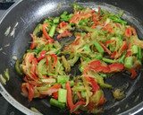 Foto del paso 3 de la receta: Espaguetis con verduras y salsa teriyaki