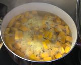 Foto del paso 1 de la receta: Pastel de zapallo y espinacas