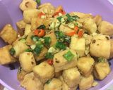 Foto langkah ke 5 dari resep Tahu Cabe Garam.