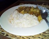 A picture of step 5 of Beef and Vegetable Goulash!.