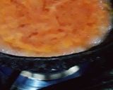 A picture of step 2 of Sambar with idli.