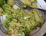 Foto del paso 4 de la receta: Calabacín con aguacate y queso gratinado
