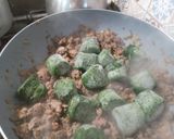 Foto del paso 5 de la receta: Lasañas de carne, espinaca, queso y paleta