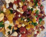 A picture of step 2 of Eggless Christmas Plum Cake.