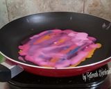 Foto langkah ke 6 dari resep Dadar gulung pelangi.