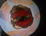 Foto del paso 4 de la receta: Calabacín y berenjenas con pechuga de pollo