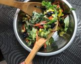 A picture of step 3 of Detox Superfit Paneer Salad.