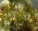 A picture of step 3 of Sarson ka saag.