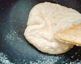 A picture of step 6 of Kaju Katli.