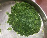 A picture of step 2 of Palak Paratha.