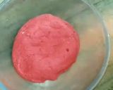 A picture of step 5 of Stuff beetroot poori.