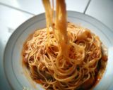 Foto langkah ke 4 dari resep Pasta mix bakso saus bologhnaise.