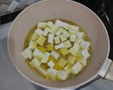 Foto langkah ke 1 dari resep Udang Tahu Telur Puyuh Santan Pedas.