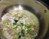A picture of step 5 of Ringna no olo(kathiyawadi dhaba style).