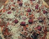 Foto del paso 14 de la receta Pizza de hojaldre con ternera picada y champiñones