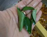 A picture of step 6 of Achari Methi kadu.