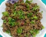 A picture of step 3 of Masala Keema.