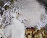 A picture of step 2 of Sago panna.