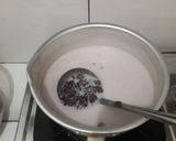 Foto langkah ke 2 dari resep Puding cocopandan lapis tape ketan hitam.