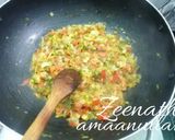 A picture of step 2 of Hyderabadi Khadi Daal with Spring Onions.