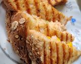 A picture of step 5 of Multigrain grilled sandwich.