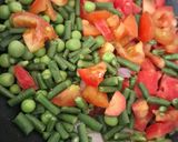 A picture of step 2 of Healthy Quinoa Soyabean mix vegetable Khichdi.