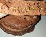 A picture of step 5 of Chocolate Egg White Pancakes.