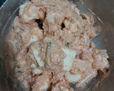 A picture of step 4 of Paneer 65.