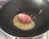 รูปขั้นตอนการทำที่ 2 ของ ข้าวผัดหนำเลี๊ยบหมูสับ #อาหารไทยง่ายๆ
