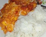 Foto langkah ke 3 dari resep Telur Scramble saus tomat gurih ala resep chenle moment HUT RI.
