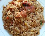 Foto langkah ke 5 dari resep Nasgor Sate Ayam.
