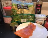Foto del paso 1 de la receta: Ensalada de Espinacas con Queso y Salmón