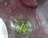A picture of step 1 of Khus mint mojito.