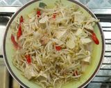 Foto langkah ke 4 dari resep Tumis Toge dan Tahu.