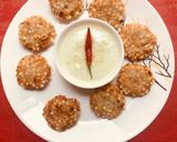 A picture of step 2 of Sabudana Vada.