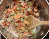 A picture of step 4 of Not complicated rhubarb compote.