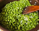 Foto del paso 1 de la receta: Guarnición de ejotes con champiñones al limón