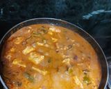 A picture of step 6 of Paneer shimla mirch curry.