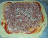 Foto langkah ke 5 dari resep Pizza Roll Bread (Hokaido Milky bread).
