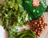 A picture of step 1 of Paneer thecha.