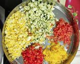 A picture of step 2 of Mixed Vegetable Jacket Potato and Capsicum.