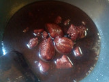 Pisang panggang saus gula merah nanas