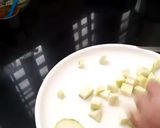 A picture of step 2 of Instant raw mango pickle without oil.