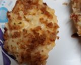 A picture of step 5 of Hominy and Cauliflower in a Cheesey Sauce.