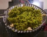 A picture of step 6 of Green spinach pulao.