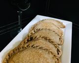 Foto del paso 6 de la receta: Empanadas integrales con carne soya y vegetales 🌽🥕