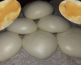 Foto langkah ke 8 dari resep Melted custard salted egg yolk steamed buns.