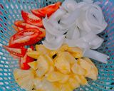 Hình bước làm 2 của món Sách bò xào