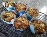 รูปขั้นตอนการทำที่ 5 ของ Healthy Banana Honey Muffins ❌sugar&eggs| มัฟฟินกล้วยหอมน้ำผึ้ง ❌น้ำตาล ❌เนย ❌ไข่