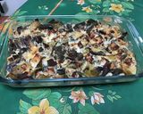 Une image de l'étape 14 de Gratin de poireaux au porc et parmesan.